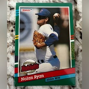 Nolan Ryan 300th Win, Donruss 1991